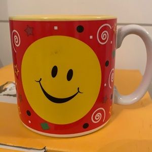 Smiley face mug